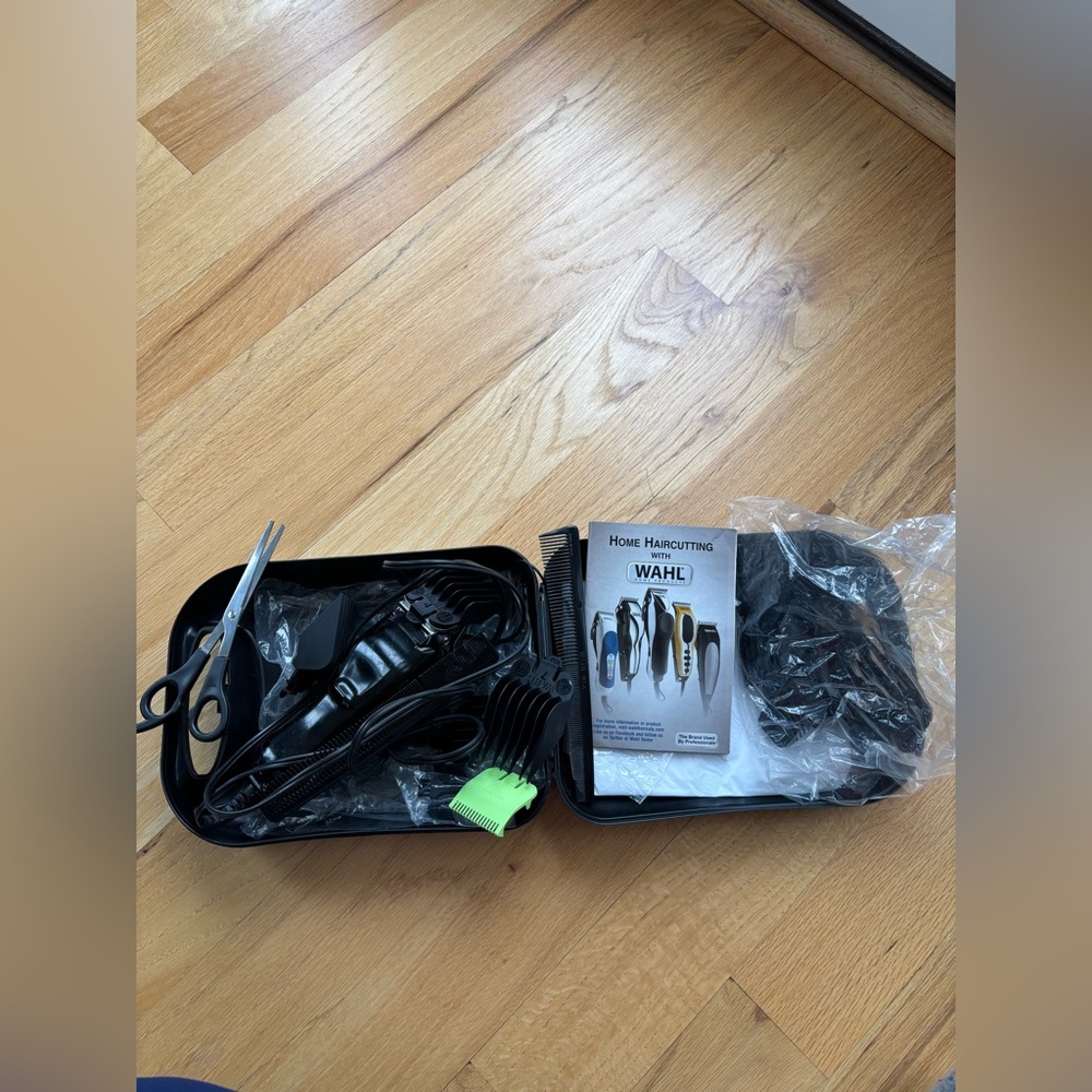Wahl Black Hair Clipper Set